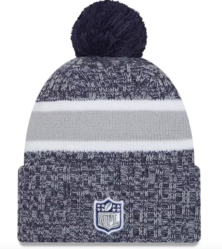 Dallas Cowboys Nike Removable Pom Cuffed Knit Hat - Royal