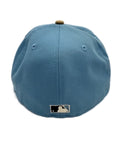 Toronto Blue Jays Wordmark New Era 2024 59FIFTY Fitted Hat Sky Blue Camel brim