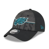 Philadelphia Eagles New Era 2023 NFL Training Camp 9FORTY Adjustable Hat - Black