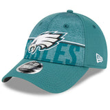 Philadelphia Eagles New Era 2023 NFL Training Camp 9FORTY Adjustable Hat - Green