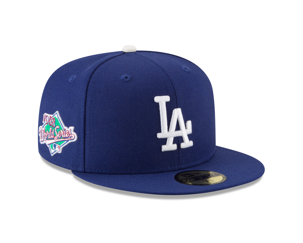 Los Angeles Dodgers New Era 59FIFTY Fitted Cap with World Series Side – Pro  Wear Sports