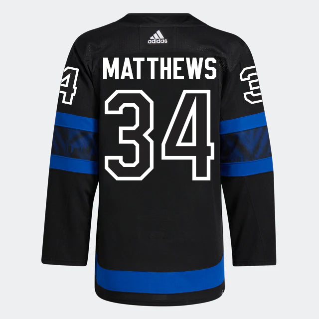 Men's adidas Auston Matthews Black Toronto Maple Leafs Primegreen Authentic  Pro Alternate Player Jersey