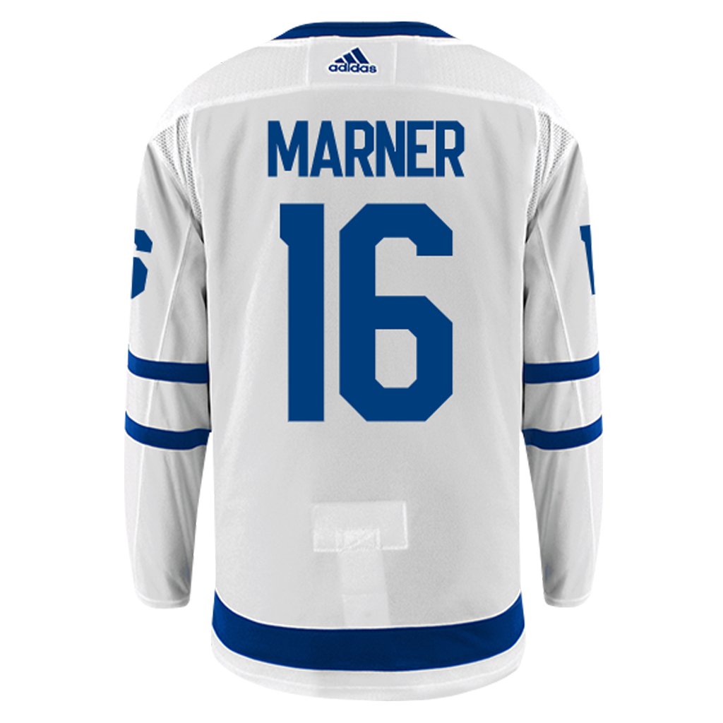 Mitch Marner Toronto Maple Leafs Away Jersey Number Kit Stitched Around Edge