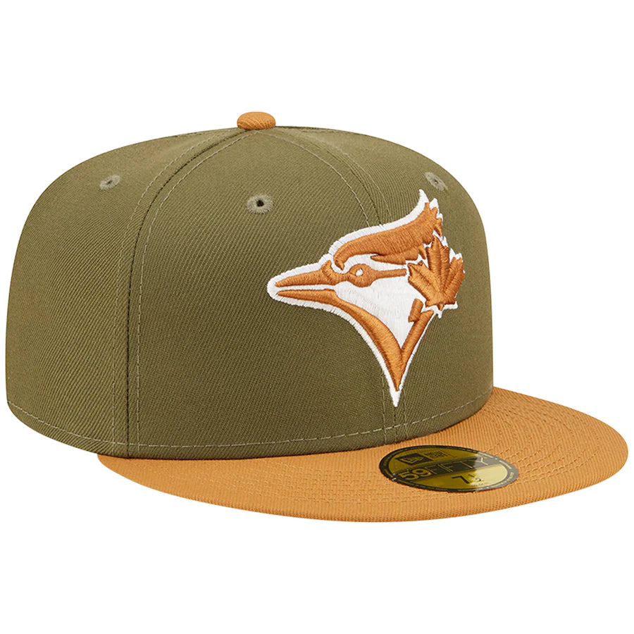 Magpark Toronto Blue Jays Mocha Two Tone Suede 7 1/2 Fitted Hat