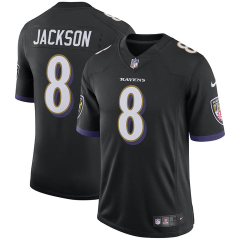 Lamar Jackson Baltimore Ravens Nike Limited Jersey Black