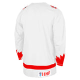 Nike White Hockey Canada One Leaf Replica Jersey