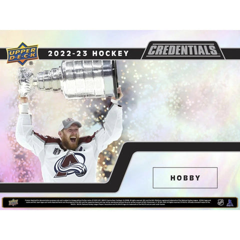 2022-23 Upper Deck Credentials Hockey Hobby Box *Available In Store Only*