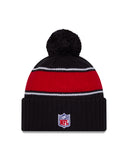 Houston Texans New Era 2024 Sideline Cuffed Knit Hat With Pom