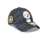 Pittsburgh Steelers New Era 2024 Sideline 9FIFTY Stretch Snapback