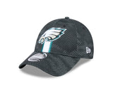 Philadelphia Eagles New Era 2024 Sideline 9FIFTY Stretch Snapback -Black