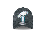 Philadelphia Eagles New Era 2024 Sideline 9FIFTY Stretch Snapback -Black