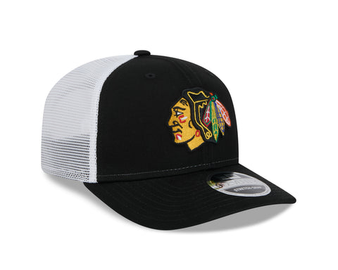 Chicago Blackhawks New Era Core Trucker 9SEVENTY Stretch-Snap Hat