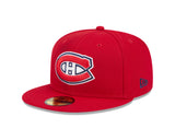 Montreal Canadiens New Era Core 59FIFTY Fitted Hat