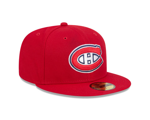 Montreal Canadiens New Era Core 59FIFTY Fitted Hat