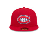 Montreal Canadiens New Era Core 59FIFTY Fitted Hat