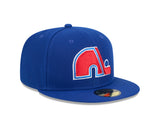 Quebec Nordiques New Era Core 59FIFTY Fitted Hat