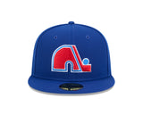 Quebec Nordiques New Era Core 59FIFTY Fitted Hat