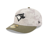 Toronto Blue Jays New Era Light Beige/Olive 2025 Armed Forces Day 59FIFTY Fitted Ha