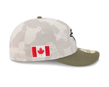 Toronto Blue Jays New Era Light Beige/Olive 2025 Armed Forces Day 59FIFTY Fitted Ha