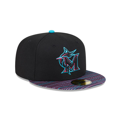 Miami Marlins New Era MLB Baseball City Connect Fan Pack 59FIFTY Fitted Hat