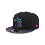 Miami Marlins New Era MLB Baseball City Connect Fan Pack 59FIFTY Fitted Hat