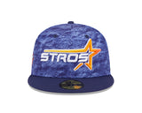 Houston Astros New Era Navy MLB Baseball City Connect Fan Pack 59FIFTY Fitted Hat