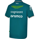 Aston Martin Cognizant F1 2023 Men's Team Polo Shirt