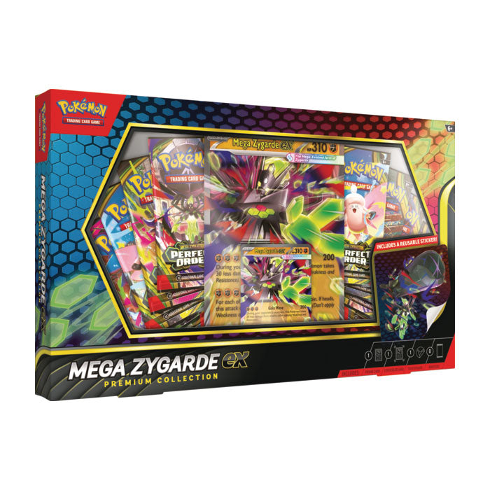 Mega Skip Card Pokémon TCG: Mega Evolution Mega Zygarde ex Premium Collection