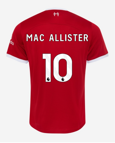Liverpool 2023/24 Home Nike Jersey- Alexis Mac Allister