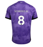 Liverpool 2022/23 3rd Purple Jersey Nike Branded -Domink Szoboszlai