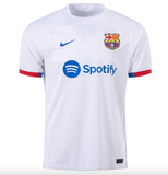Barcelona 23/24 Away White Jersey Nike Branded