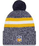 Los Angeles Chargers New Era 2023 Sideline Cuffed Knit Hat With Pom