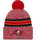 Tampa Bay Buccaneers New Era 2023 Sideline Cuffed Knit Hat With Pom