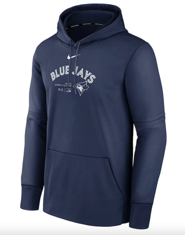 Toronto Blue Jays Nike Navy Authentic Collection Performance Pullover Hoodie- Navy