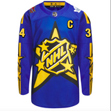 Auston Matthews 2024 NHL All-Star Game adidas drew house Primegreen Authentic Jersey - Blue