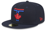 Toronto Blue Jays New Era Pure Blue 2024 City Connect 59FIFTY Fitted Hat