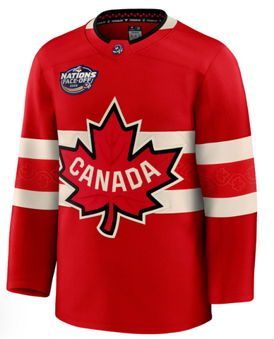 Canada Fanatics 2025 4 Nations Face-Off Premium Jersey