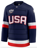 USA Fanatics 2025 4 Nations Face-Off Premium Jersey