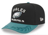 Philadelphia Eagles New Era 2025 Draft 9FIFTY A-Frame Snapback