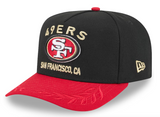 San Francisco 49ERS New Era 2025 Draft 9FIFTY A-Frame Snapback