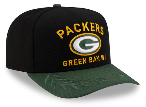 Green Bay Packers New Era 2025 Draft 9FIFTY A-Frame Snapback