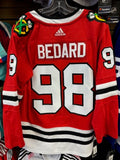 Connor Bedard Chicago Blackhawks Authentic Adidas Home Red Jersey