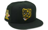 Boston Bruins New Era Vintage Black 80th Anniversary side patch 59FIFTY Fitted Hat