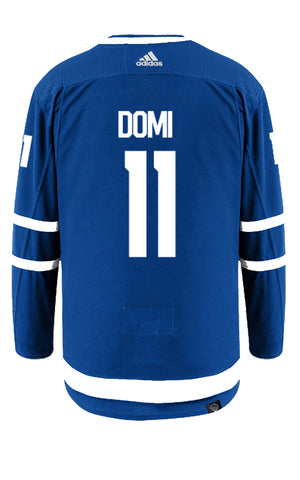 Max Domi Adidas Toronto Maple Leafs Blue Home Jersey