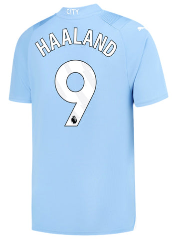 Manchester City 2023/24 Home Nike Jersey- Erling Haaland