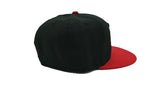 Chicago Blackhawks New Era Black/Red 59FIFTY Fitted Hat