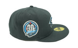 Toronto Blue Jays New Era Grey 30th Anniversary Side Patch 59Fifty Fitted Hat