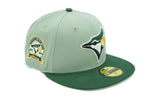 Toronto Blue Jays New Era Mint/Forrest 40th Anniversary Side Patch 59Fifty Fitted Hat