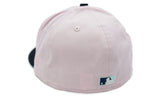 Toronto Blue Jays New Era Pink/Navy30th Anniversary Side Patch 59Fifty Fitted Hat