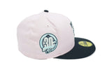 Toronto Blue Jays New Era Pink/Navy30th Anniversary Side Patch 59Fifty Fitted Hat